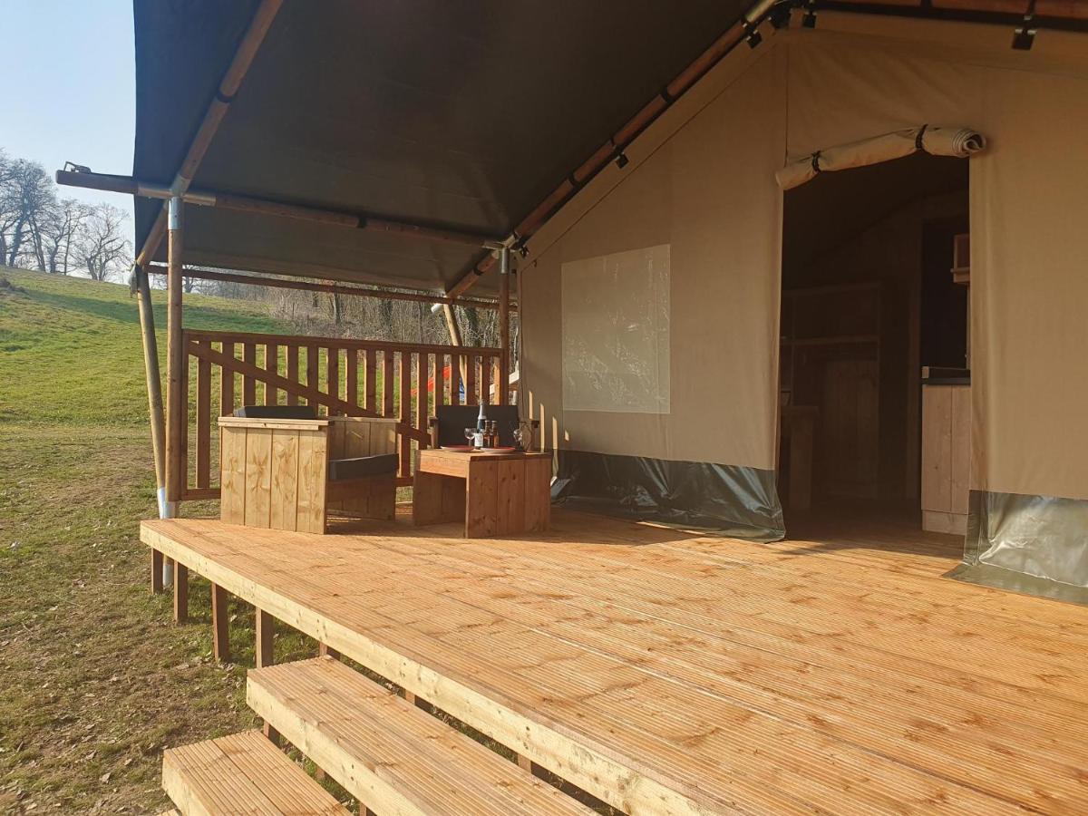 Saulgond Luxury Safari Tents At Moulin Du Pommier Glamping & Camping מראה חיצוני תמונה