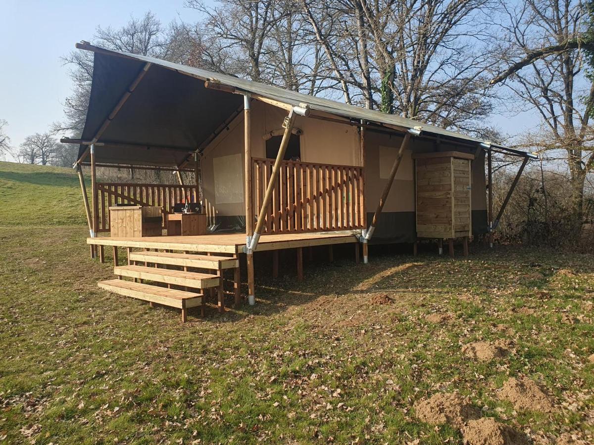 Saulgond Luxury Safari Tents At Moulin Du Pommier Glamping & Camping מראה חיצוני תמונה