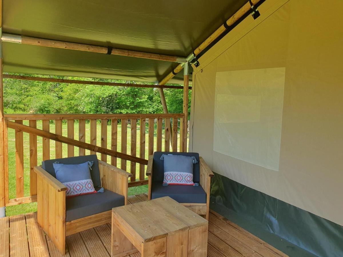 Saulgond Luxury Safari Tents At Moulin Du Pommier Glamping & Camping מראה חיצוני תמונה