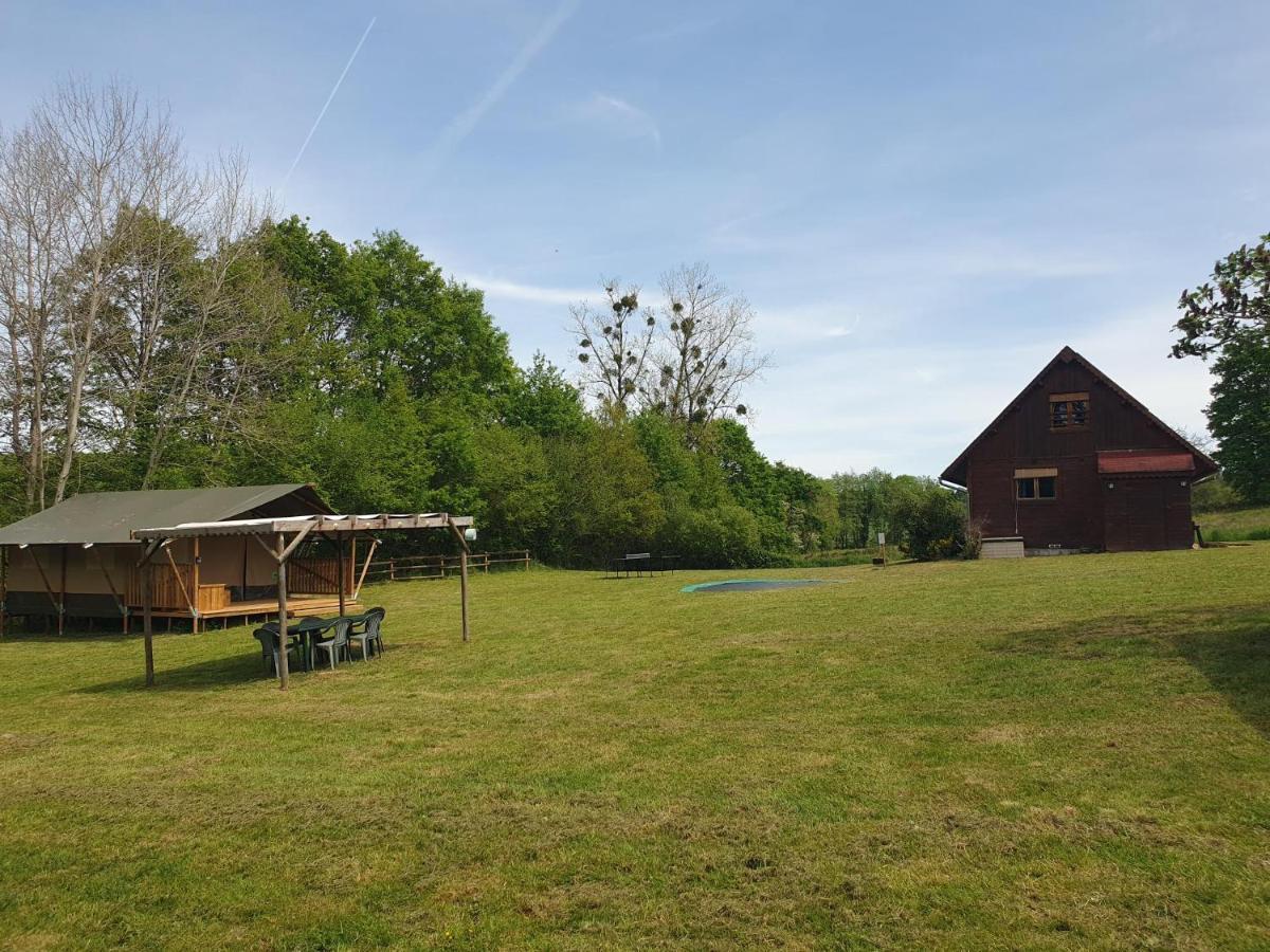 Saulgond Luxury Safari Tents At Moulin Du Pommier Glamping & Camping מראה חיצוני תמונה