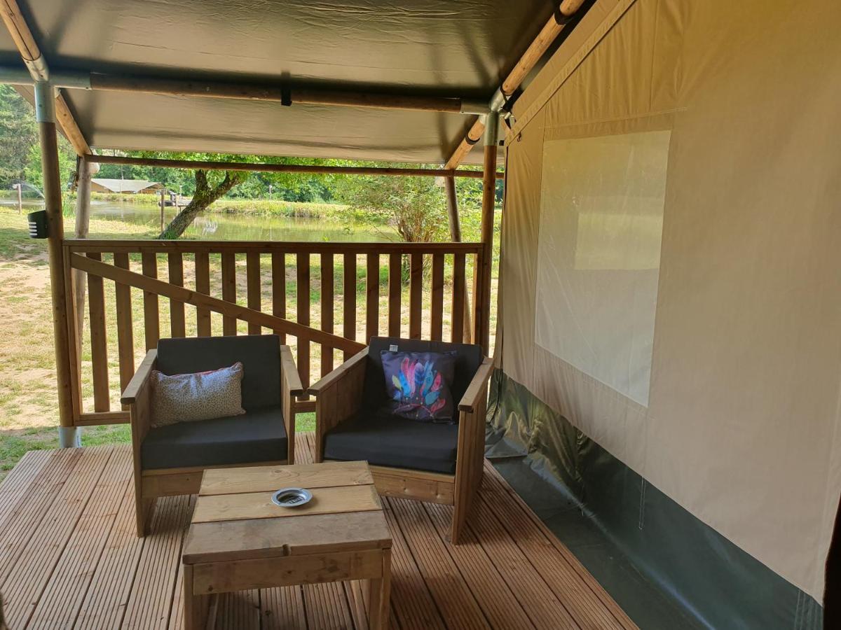 Saulgond Luxury Safari Tents At Moulin Du Pommier Glamping & Camping מראה חיצוני תמונה