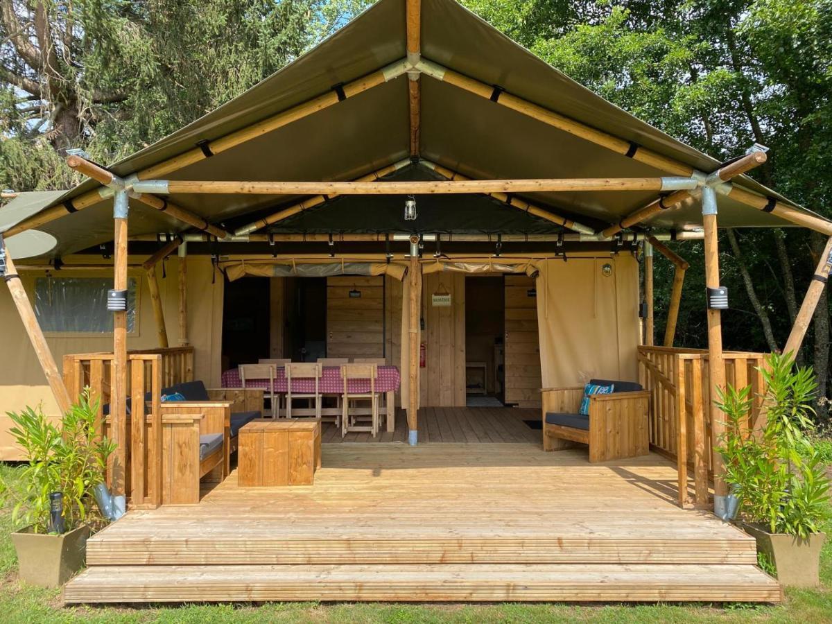 Saulgond Luxury Safari Tents At Moulin Du Pommier Glamping & Camping מראה חיצוני תמונה